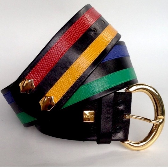 Carlisle Accessories - Vintage Retro 80/90s Luxury Designer Carlisle Belt